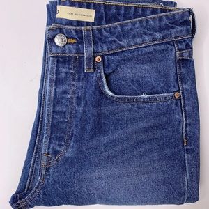 GRLFRND Karolina High Rise Straight Crop Made In LA Size 27 (Revolve)